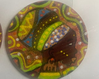 Heap wrap Queen Earrings