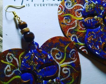 Goddess Tribal Earrings