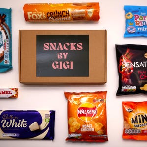 The Starter- Mystery British Snack Box: UK Candy, Chocolate & Crisps