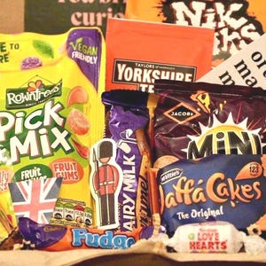 The Starter- Mystery British Snack Box: UK Candy, Chocolate & Crisps