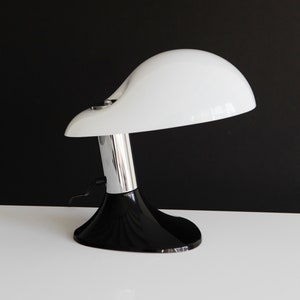 Cobra Table Lamp by GUZZINI Italy 1960s Vintage Space Age Post Modern MCM