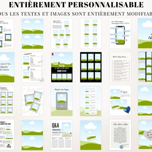 Cadeau unique pour papa : magazine imprimable de 52 pages avec 4 couvertures, entièrement personnalisable sur Canva. Idéal pour Fête des Pères, anniversaire ou occasion spéciale. Ajoutez vos propres photos, messages et souvenirs pour créer un magazine sentimental et unique. Design professionnel et moderne inspiré des magazines lifestyle. Facile à modifier sur Canva Free. Téléchargement instantané, parfait cadeau DIY émotionnel pour père.