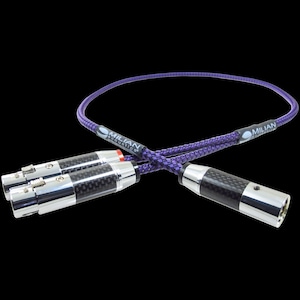 Dual XLR 3 Pin Female to XLR 4 Pin Male Stereo Breakout Balanced Headphone Adapter Cable - Silver Plated OFC, Teflon Insulation