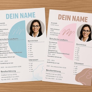 Resume template Canva Creative