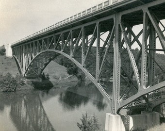 Vernacular Landscape Travel Road Photo - "Pretty Little Bridge" - 142