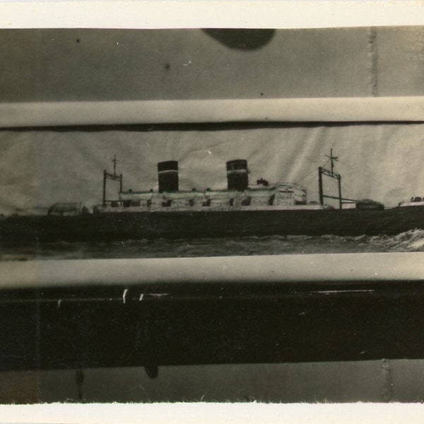 Vintage Photo - "The Lost Artwork" - Boat Ship, Still Life - 82