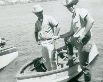 Black and White Photo - "The Boys Went Fishing" - 13
