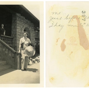 Photo vintage - « Ready for Mule Canyon » - Souvenirs de vacances de voyage, note manuscrite - 161