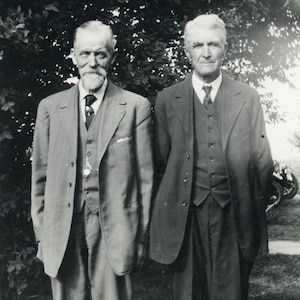 Antique Photo - &quot;Their Elderly Years&quot; - Old Men Man Wearing Suits - 137
