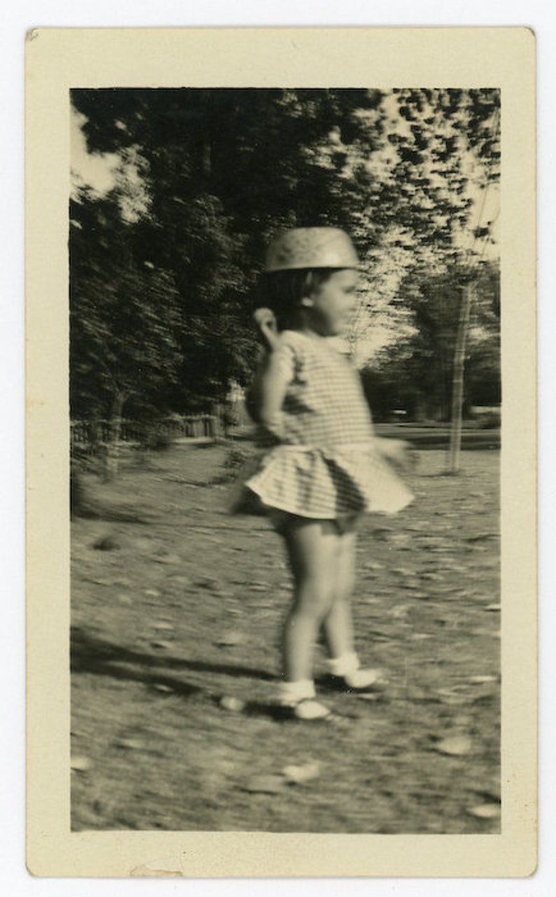 Vernacular Photo 86 She Found Her Helmet