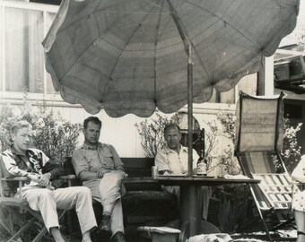 Vintage Snapshot - "The Largest Umbrella of the Summer" -  21