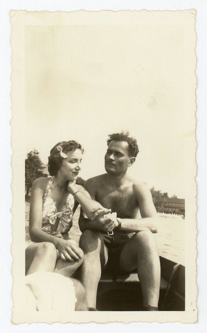 Vintage Photo Love on the Lake 81