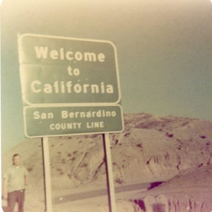 Foto a colori d'epoca - Benvenuti in California - 38