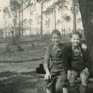 Vintage Photograph - &quot;Wonderful Brothers of the North Woods&quot; - 195