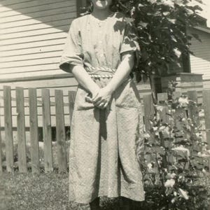 Antique Photo - "Shy Hands" - 154