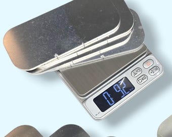 Aluminum Rounded Rectangle Blanks, 11 Gauge Metal Discs