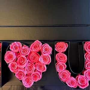 Eternal Roses I Love You Black Box