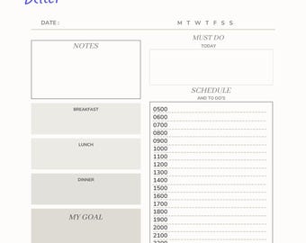 Éxito por diseño: Planificador digital