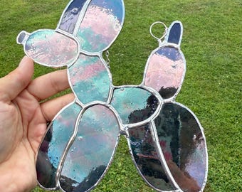 Balloon Animal Stained Glass Pattern