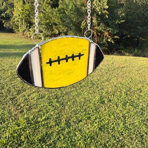 Football Stained Glass Suncatcher Pattern