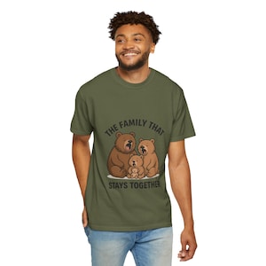 Family Matching T-shirt Set, Cool for Family Photo Shoot, Surprise Friends at Picnic, Parents and Kids Shirt, Unisex Tee, Gift for Mom Dad