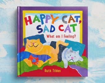 Children's Book About Feelings - Happy Cat Sad Cat - Preschool Emotional Learning