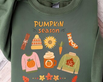 Halloween Fall PNG | Funny Spooky Ghost Pumpkin Witch Skeleton Autumn T-Shirt Design | Sublimation Digital Download for Cricut & Iron-On