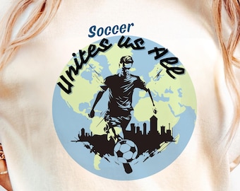 Soccer (Football) World Cup Fever PNG | Game Day T-Shirt Design | Funny Soccer Mom Dad Player Coach Quotes | Sublimation | Cricut & Iron-On