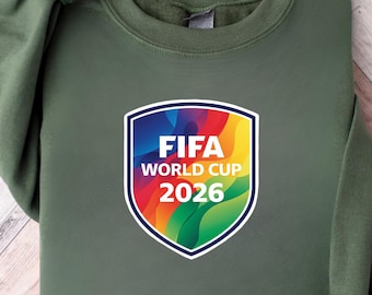 Soccer World Championship 2026 PNG | Colorful Football Badge Clipart | International Tournament Design | Football T-Shirt Sublimation