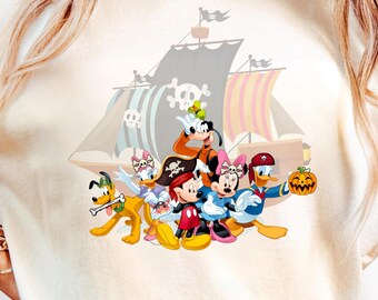 Mouse family Halloween Fall PNG | Funny Spooky Ghost Pumpkin Witch Skeleton Autumn T-Shirt Design | Sublimation Digital Download for Cricut