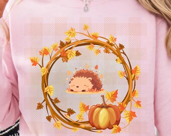 Halloween Fall PNG | Funny Spooky Ghost Pumpkin Witch Skeleton Autumn T-Shirt Design | Sublimation Digital Download for Cricut & Iron-On