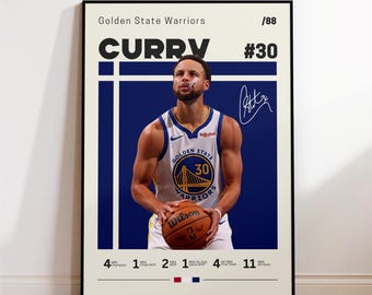 ステフィン・カリー ポスター - ゴールデンステート・ウォリアーズ