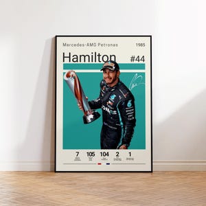 Lewis Hamilton Poster, Mercedes F1 Poster, Formular 1 Wall Art, F1 Racing Print, Motorsport Decor, Motorsports Wall Art, Car Racing Artwork
