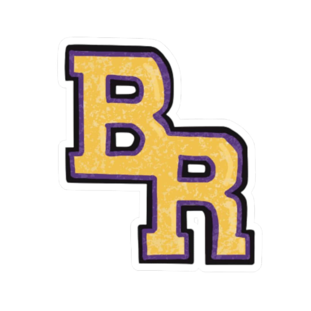 Blue Ridge High School Logo | BR Logo Decal for Laptops, Water Bottles ...
