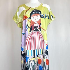 Playful printed dress