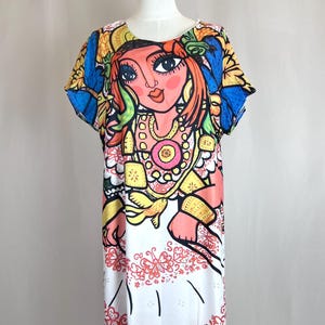 Playful printed dress