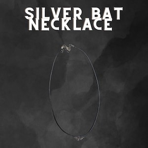 Gothic Bat Necklace – Halloween, Vampire, and Alternative Fashion