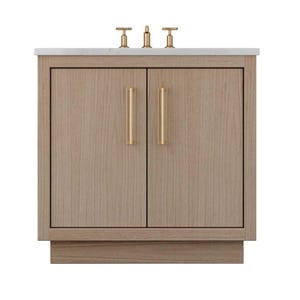 Harbor | Bespoke Wood Bathroom Vanity in Contemporary Finish