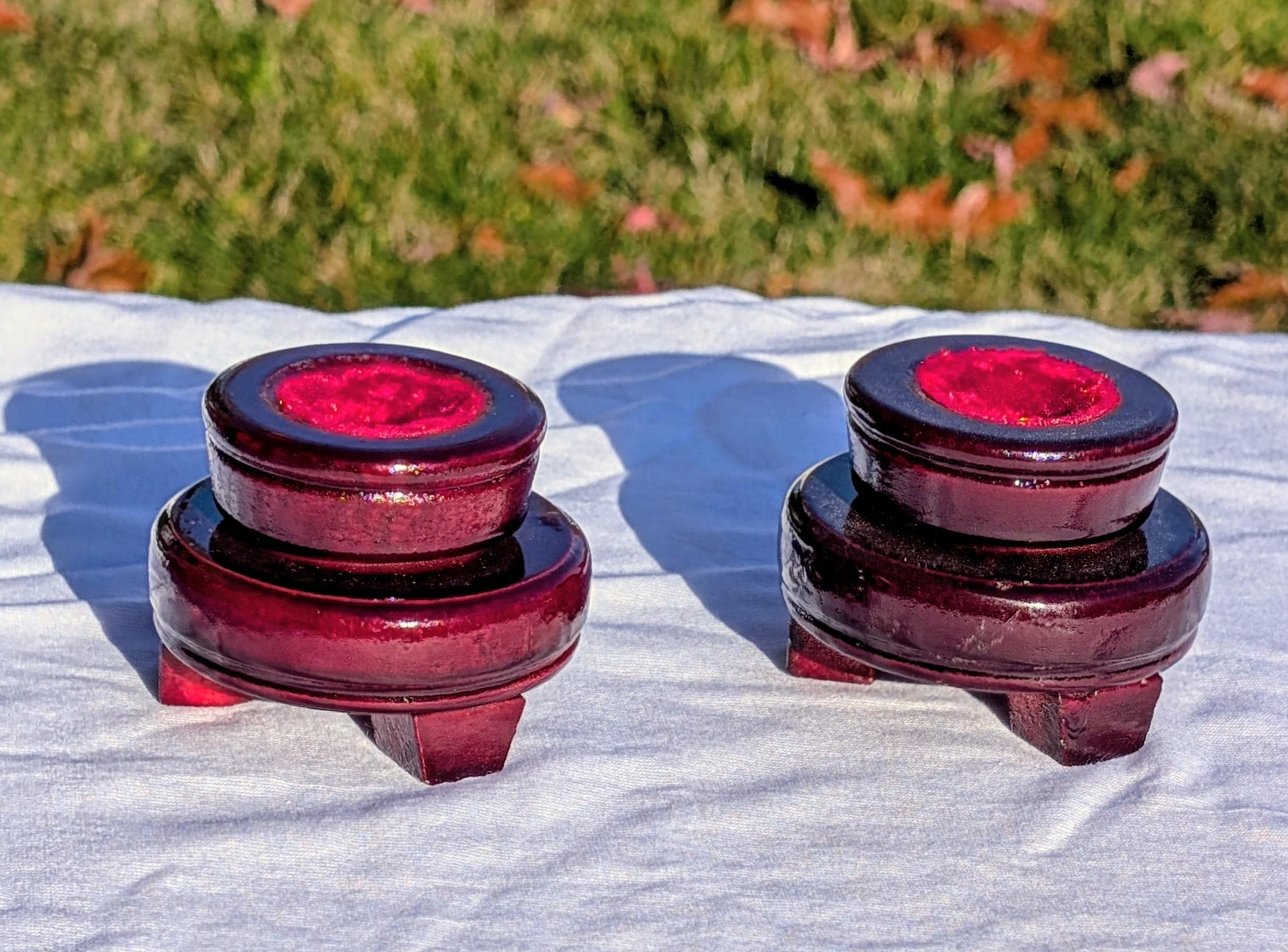 Crystal Sphere Rotating Stand - Etsy