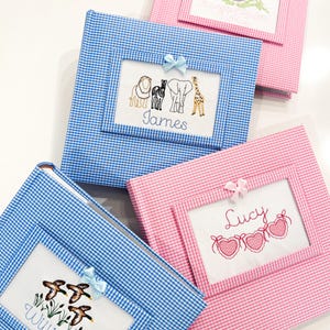 Monogrammed Heirloom Baby Photo Album