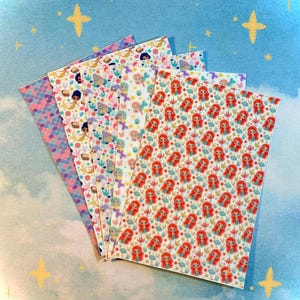 Tubie Tape * Printed Hypafix Medical Tape for Tube Feeding and Medical Devices * One 4x6 Sheet *