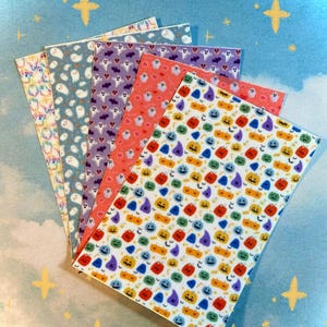 Tubie Tape * Printed Hypafix Medical Tape for Tube Feeding and Medical Devices * One 4x6 Sheet *