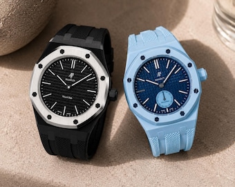 Handgemaakte premium horlogeband voor Swatch x AP Royal Pop, op maat gemaakte vervangende band, luxe cadeau-idee