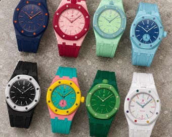 Custom Watch Strap For AP x Swatch Royal Pop Bracelet Gift