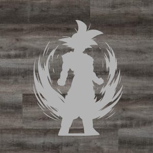 Goku Vinyl Sticker