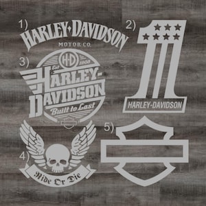 Harley Davidson Vinyl Stickers
