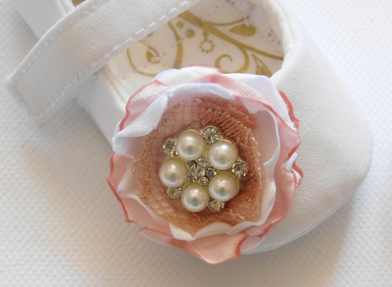 flower girl shoes crib shoes baby shoes ballet shoes baby gift bridal flats white shoes girl flats baptism shoes baby shower