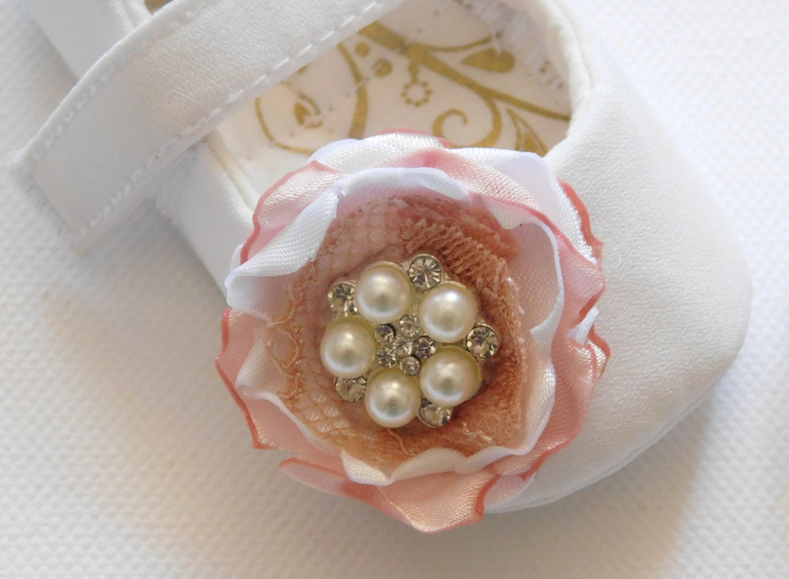 flower girl shoes crib shoes baby shoes ballet shoes baby gift bridal flats white shoes girl flats baptism shoes baby shower