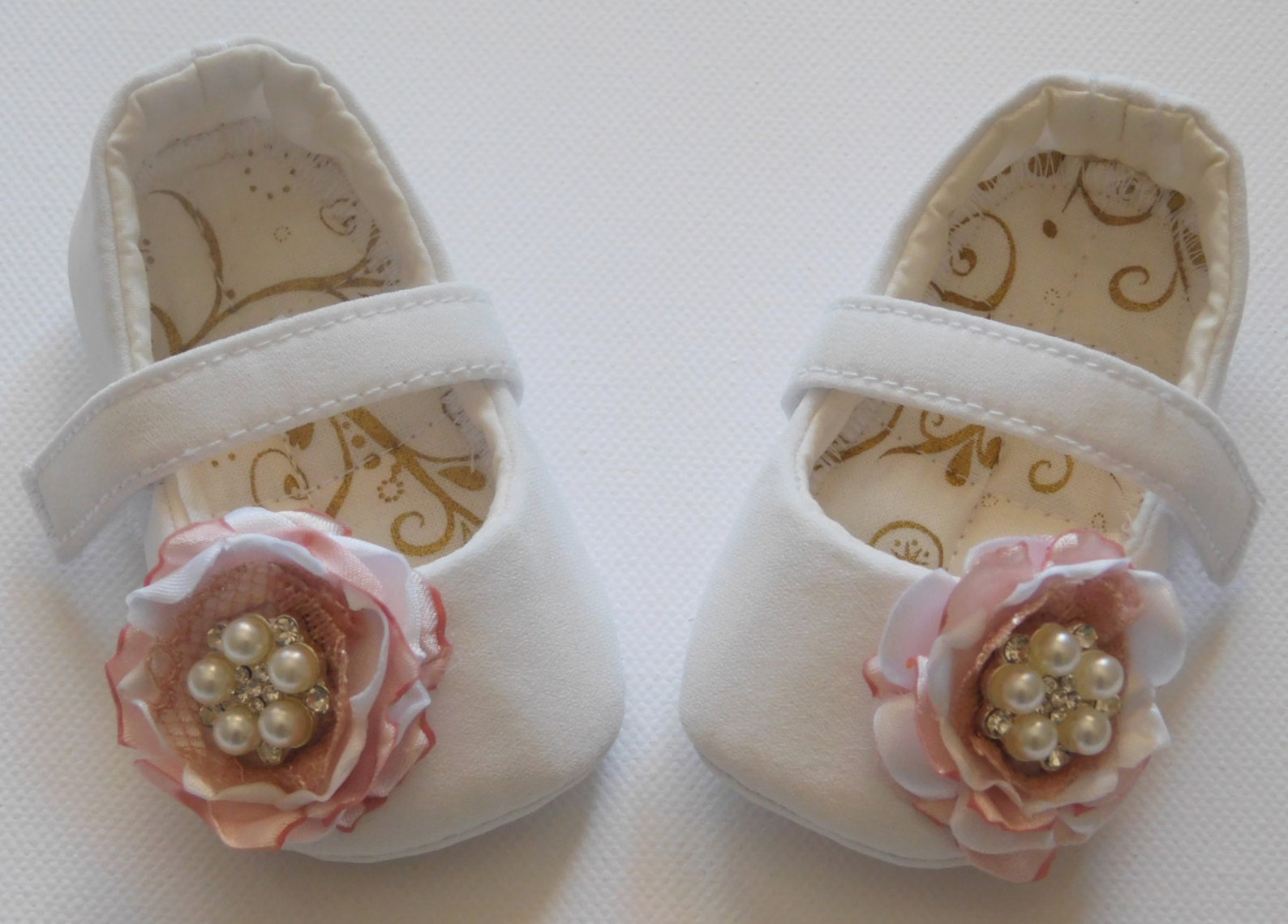 flower girl shoes crib shoes baby shoes ballet shoes baby gift bridal flats white shoes girl flats baptism shoes baby shower