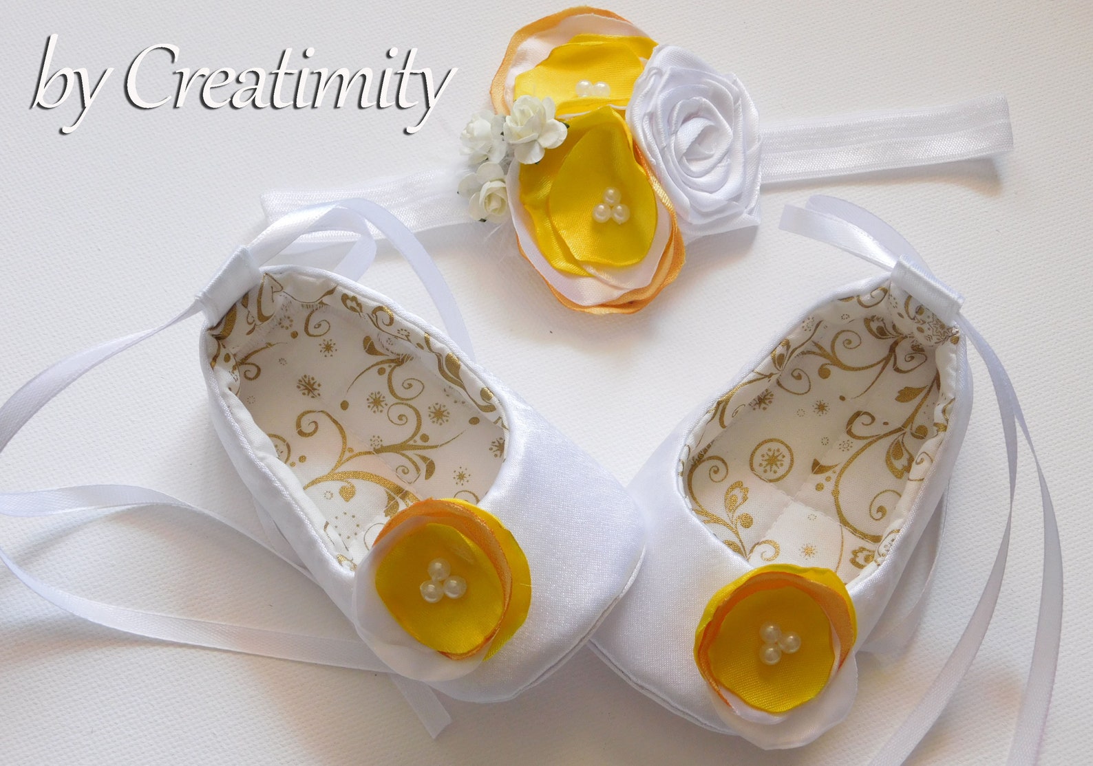 crib shoes baby shoes ballet shoes baby gift flower girl shoes white shoes girl flats baptism shoes baby shower